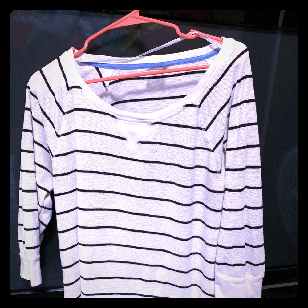 Calvin Klein stripped shirt